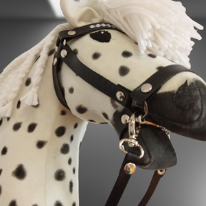 Hobby Horse  Stormy kantárral zablával szárral. - játék & sport - sport és kikapcsolódás - lovaglás - Meska.hu