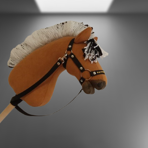 Hobby Horse Fjord  kötőfékkel kantárral. - játék & sport - plüssállat & játékfigura - ló - Meska.hu