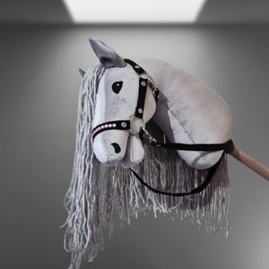 Hobby Horse Silver2  kötőfékkel kantárral. - játék & sport - plüssállat & játékfigura - ló - Meska.hu