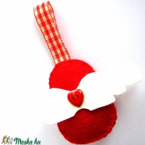 Kisangyal-karácsonyfa dísz -  - Meska.hu