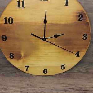 VikThorwood � Selyemfényű Akácfa Falióra (30 cm), Otthon & Életmód, Dekoráció, Fali és függő dekoráció, Falióra & óra, Famegmunkálás, MESKA