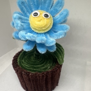 Zsenília virágocska, asztaldísz - otthon & életmód - dekoráció - virágdísz és tartó - csokor & virágdísz - Meska.hu