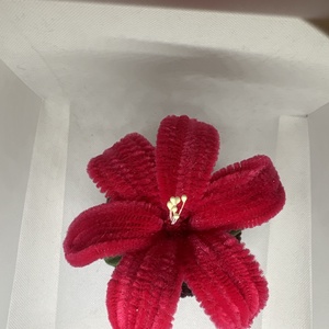 Zsenília virágocska, asztaldísz - otthon & életmód - dekoráció - virágdísz és tartó - csokor & virágdísz - Meska.hu