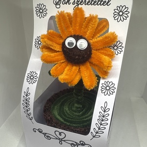 Zsenília virágocska, asztaldísz - otthon & életmód - dekoráció - virágdísz és tartó - csokor & virágdísz - Meska.hu