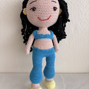 Horgolt Jázmin hercegnő, Játék & Sport, Plüssállat & Játékfigura, Plüss mesefigurák, Horgolás, MESKA