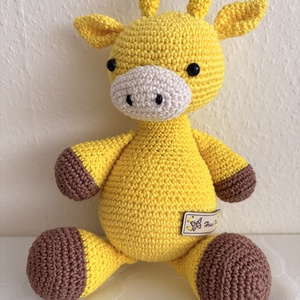 Horgolt zsiráf, Játék & Sport, Plüssállat & Játékfigura, Zsiráf, Horgolás, MESKA