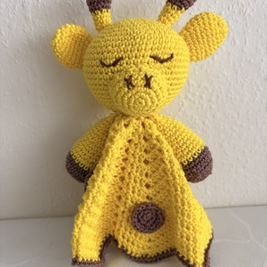 Horgolt zsiráf szundikendő, Játék & Sport, Plüssállat & Játékfigura, Zsiráf, Horgolás, MESKA