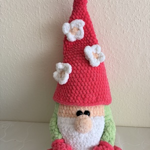 Horgolt tavaszi manó, Játék & Sport, Plüssállat & Játékfigura, Majom, Horgolás, MESKA