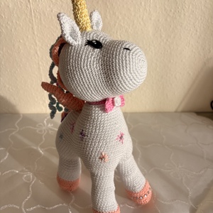 Csillogó Unikornis kislány - játék & sport - plüssállat & játékfigura - unikornis - Meska.hu