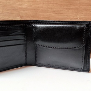 Bőr pénztárca  - Meska.hu