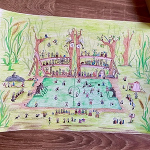 Gyerekszoba dekoráció  - művészet - grafika & illusztráció - egyéb rajzok - Meska.hu