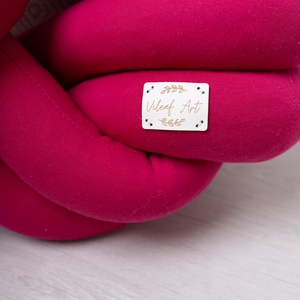 Fonott párna (ciklámen) VP09 - otthon & életmód - lakástextil - párna & párnahuzat - Meska.hu