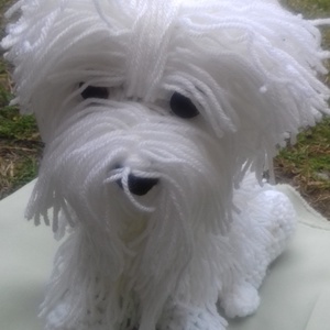 Horgolt Westie - Meska.hu