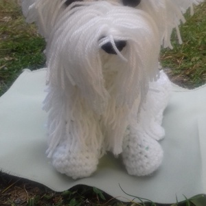 Horgolt Westie -  - Meska.hu
