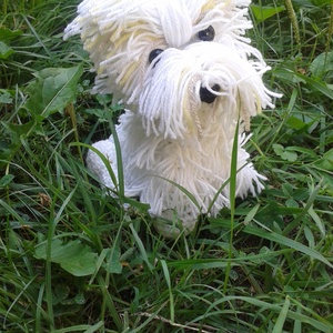 Horgolt Westie-kutyus -  - Meska.hu