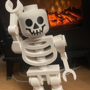 40cm  Lego Csontváz. - otthon & életmód - dekoráció - dísztárgy - Meska.hu