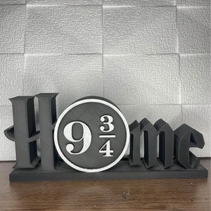Harry Potter Home 9 3/4 polc dekoráció - otthon & életmód - dekoráció - dísztárgy - Meska.hu