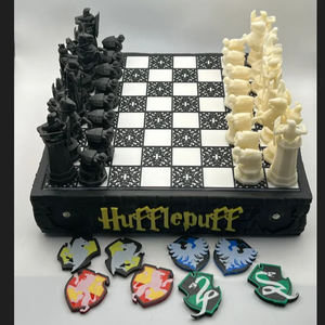 Harry Potter Sakktábla és sakkfigurák - játék & sport - táblajáték és kártyajáték - sakk - Meska.hu