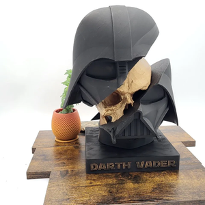 Darth Vader Koponya Szobor - otthon & életmód - dekoráció - asztal és polc dekoráció - asztaldísz - Meska.hu