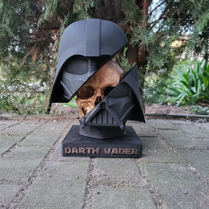 Darth Vader Koponya Szobor - otthon & életmód - dekoráció - asztal és polc dekoráció - asztaldísz - Meska.hu