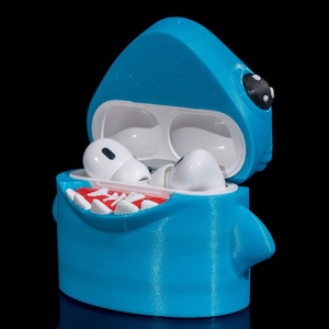 Cápás Apple Airpods tartó - ékszer - ékszertartó - ékszertartó állvány - Meska.hu