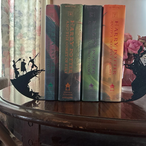 Harry Potter és a Halál Ereklyéi könyvszobor - otthon & életmód - dekoráció - asztal és polc dekoráció - könyvszobor - Meska.hu
