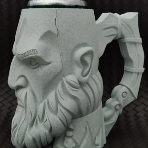 God Of War Kratos Sör és Üdítőtartó - otthon & életmód - konyhafelszerelés, tálalás - italos kellékek - sörtartó - Meska.hu