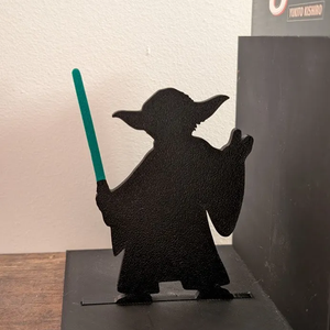 Star Wars Darth Vader és Yoda Könyvtámasz - otthon & életmód - dekoráció - asztal és polc dekoráció - könyvszobor - Meska.hu