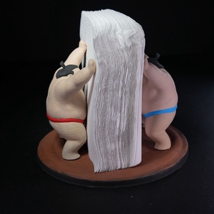 Két szumó szalvétatartó  3D nyomtatott, egyedi design - Meska.hu