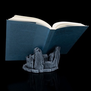 Buddha szobros könyvtartó  3D nyomtatott, kényelmes olvasáshoz - otthon & életmód - dekoráció - asztal és polc dekoráció - könyvtámasz - Meska.hu