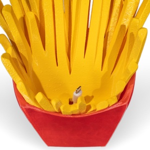 Mcdonalds Sültkrumpli Telefontartó Töltőnyílással - otthon & életmód - dekoráció - asztal és polc dekoráció - dekorációs tál, tartó - Meska.hu