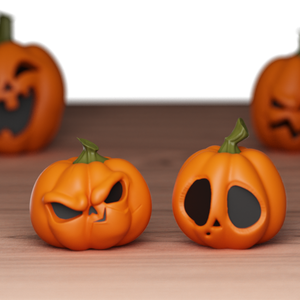 Mini tököcskék halloweeni és őszi dekoráció - Meska.hu