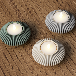 Modern LED mécses szett  hangulat és elegancia tűz nélkül - esküvő - dekoráció - gyertya & gyertyatartó - Meska.hu