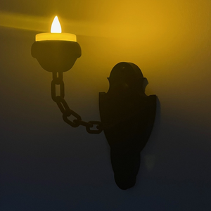 Lebegő Fali Gyertya Hangulatvilágítás - otthon & életmód - dekoráció - halloween - halloweeni dekoráció - Meska.hu