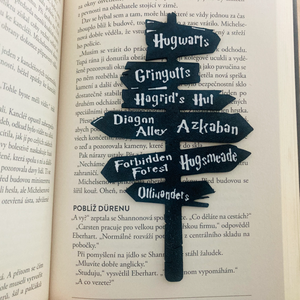 Harry Potteres Könyvjelző - könyv & zene - könyvjelző - Meska.hu