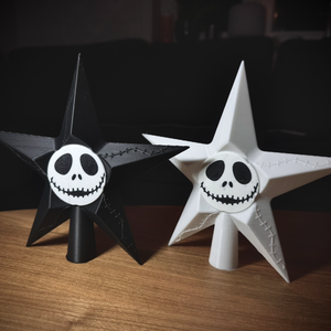 Karácsonyi Lidércnyomás Karácsonyfa csúcsdísz - karácsony - karácsonyi lakásdekoráció - karácsonyfadíszek - Meska.hu