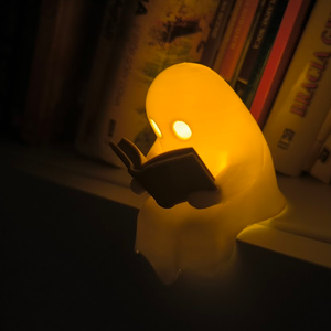 Kicsi Világító Szellem Polcdísz, Otthon & Életmód, Dekoráció, Halloween, Halloweeni dekoráció, Mindenmás, MESKA