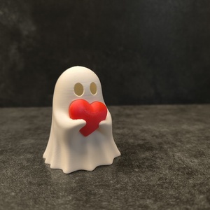 Kicsi Világító Szellem Polcdísz - otthon & életmód - dekoráció - halloween - halloweeni dekoráció - Meska.hu