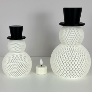 Meghitt Karácsonyi Hóemberes Dekoráció - otthon & életmód - lámpa - hangulatlámpa - Meska.hu