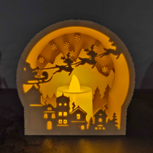 Meghitt Karácsonyi Led világító dekoráció és hangulatlámpa - otthon & életmód - lámpa - hangulatlámpa - Meska.hu