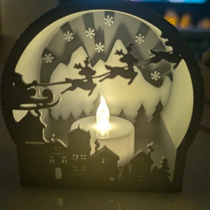 Meghitt Karácsonyi Led világító dekoráció és hangulatlámpa - otthon & életmód - lámpa - hangulatlámpa - Meska.hu