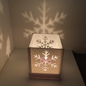 Karácsonyi fénydoboz  - karácsony - karácsonyi lakásdekoráció - karácsonyi fénydekoráció - Meska.hu