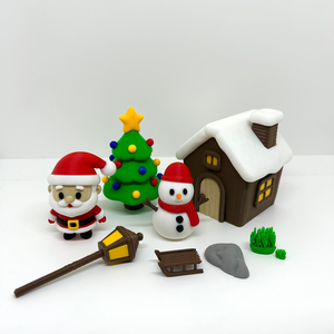 Karácsonyi Asztali Dekoráció - karácsony - karácsonyi lakásdekoráció - ünnepi asztaldekoráció - Meska.hu