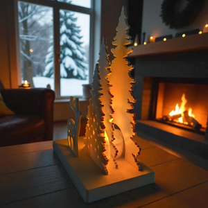 Meghitt Karácsonyi Led világító dekoráció és hangulatlámpa - Meska.hu