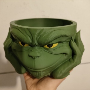 Karácsonyi Grincs Tál - Meska.hu