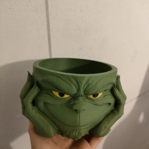 Karácsonyi Grincs Tál - karácsony - karácsonyi lakásdekoráció - karácsonyi lakásdíszek - Meska.hu