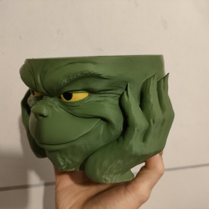 Karácsonyi Grincs Tál - karácsony - karácsonyi lakásdekoráció - karácsonyi lakásdíszek - Meska.hu