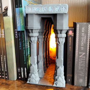 Gyűrűk Ura Világító Könyvszobor és könyvtámasz, Otthon & Életmód, Dekoráció, Asztal és polc dekoráció, Könyvtámasz, Mindenmás, MESKA