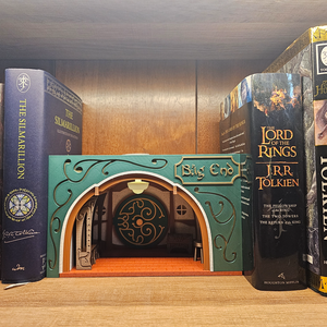Gyűrűk Ura Világító Könyvszobor és könyvtámasz - otthon & életmód - dekoráció - asztal és polc dekoráció - könyvtámasz - Meska.hu