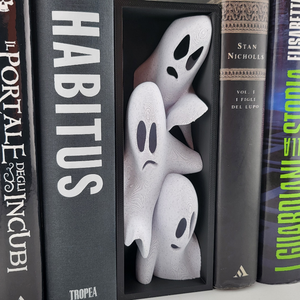 Szellemes 3D Könyvszobor - Meska.hu